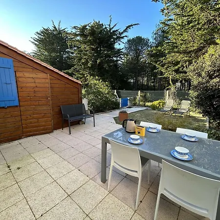 Petite Maison Proche De L'ocean Avec Piscine Chauffee, Jardin Prive Et Parking - St Hilaire De Riez - Fr-1-224c-292
